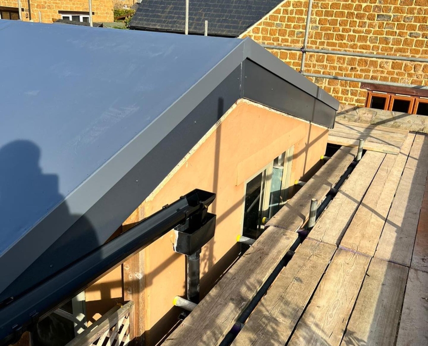 Sarnafil Sika single ply warm roof system | Cheltenham & Gloucester ...